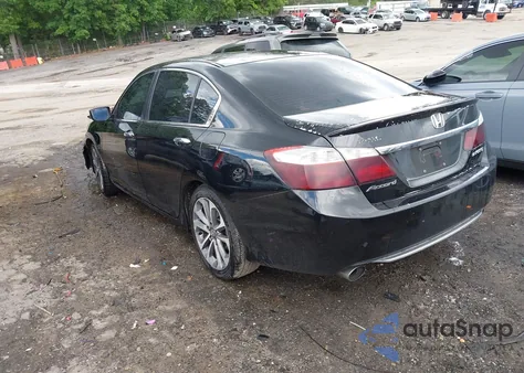 2015 Honda Accord Sport из США, поврежденный, VIN 1HGCR2F5XFA167617